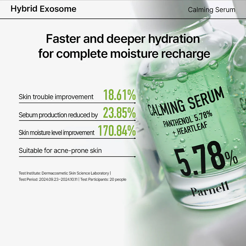 Parnell Panthenol 5.78 Heartleaf Calming Serum - 30ml