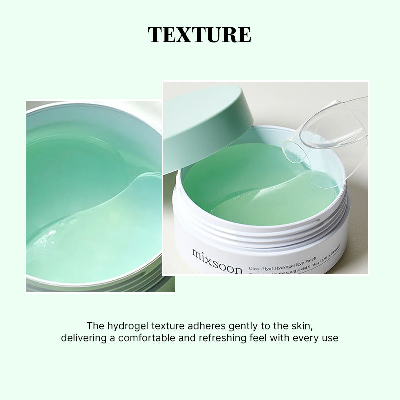 mixsoon Cica-Hyal Hydrogel Eye Patch - 1.4g*60ea