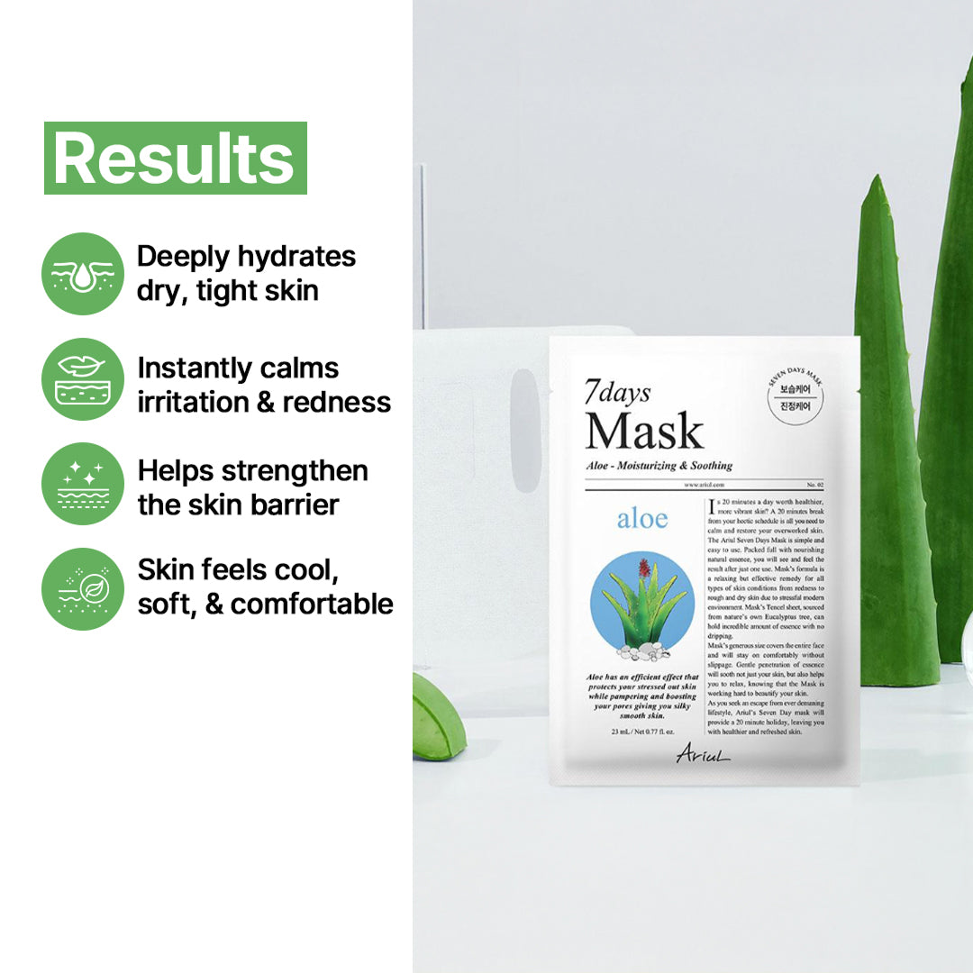 Ariul 7days Mask Aloe H - 23ml