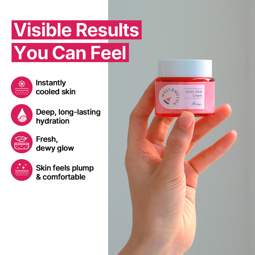 Ariul Watermelon Hydro Vital Cream - 55ml
