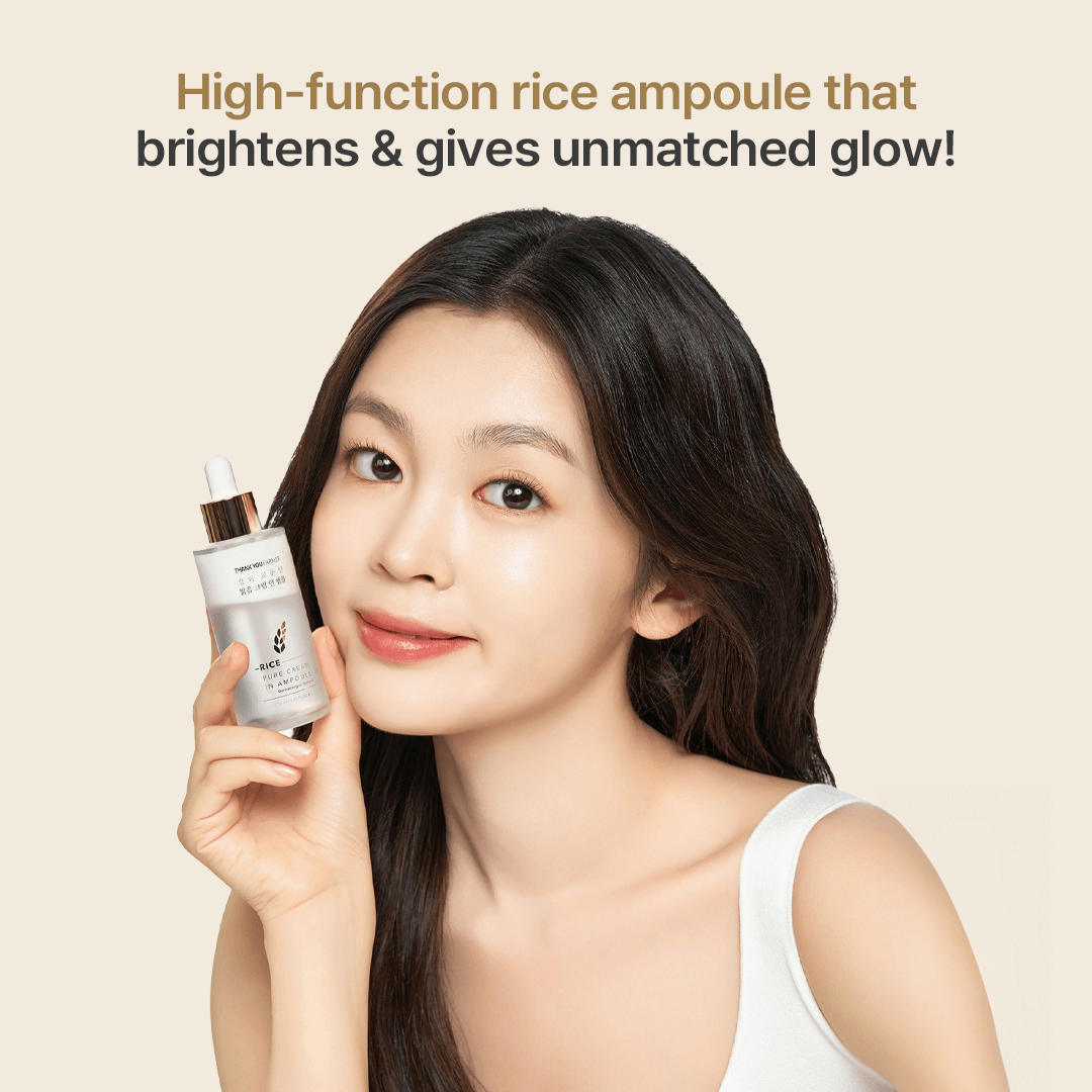 Thank You Farmer Rice Pure Cream In Ampoule - 50ml