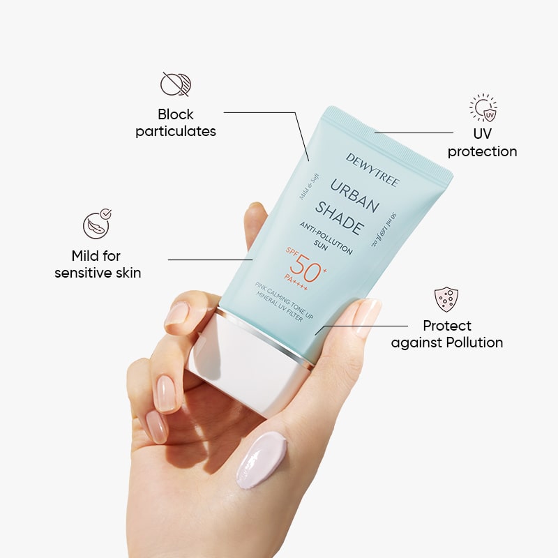 Dewytree Urban Shade Anti-Pollution Sunscreen SPF 50+ PA++++ - 50ml