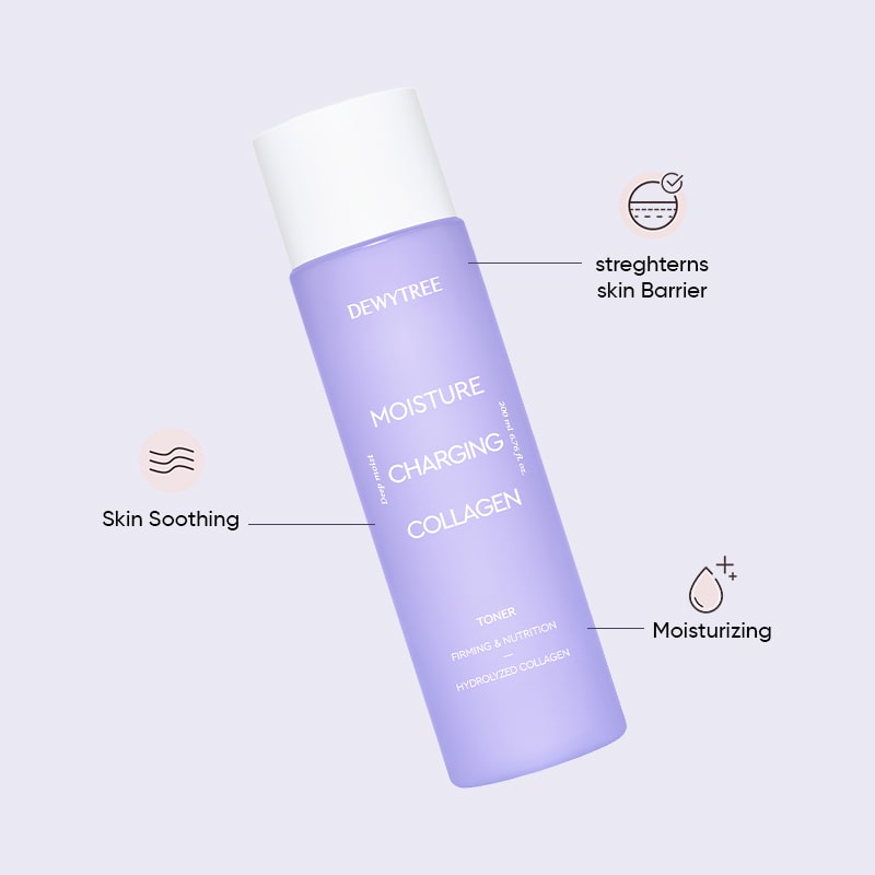 Dewytree Moisture Charging Collagen Toner - 200ml