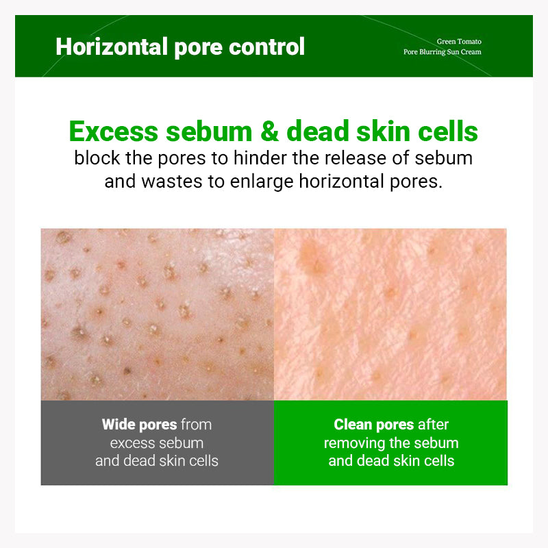 Sungboon Editor Green Tomato Pore Blurring Sun Cream  (50g)