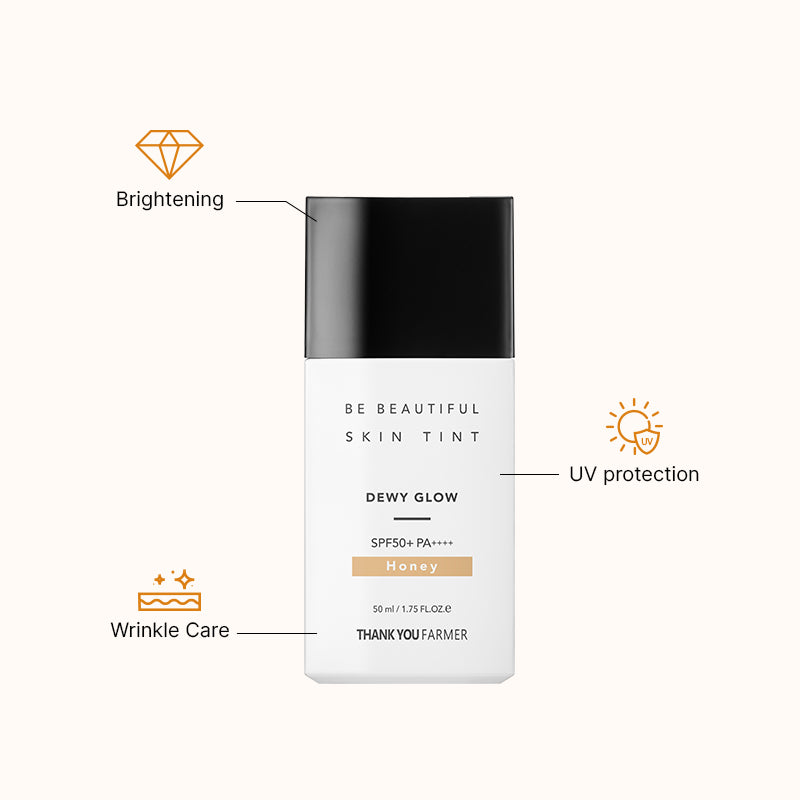 Thank You Farmer Be Beautiful Skin Tint Honey - 50ml