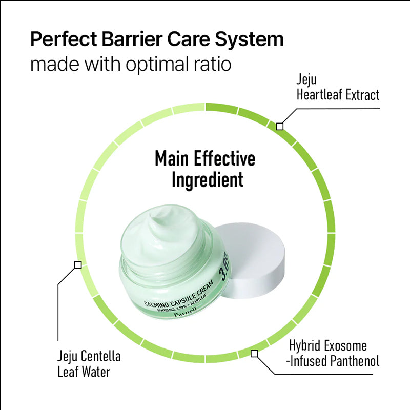 Parnell Panthenol 3.89 Heartleaf Calming Capsule Cream - 50ml