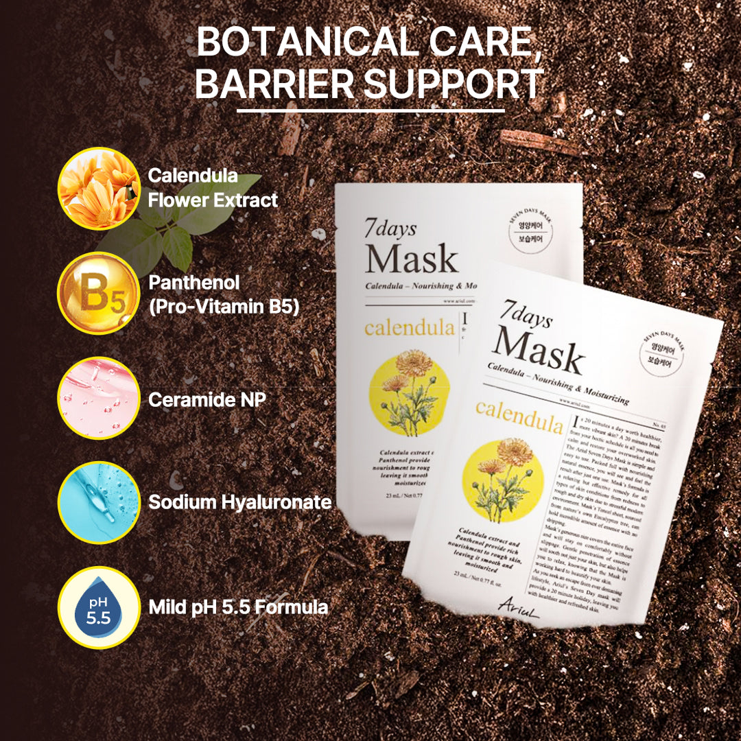 Ariul 7days Mask Calendula P - 23ml