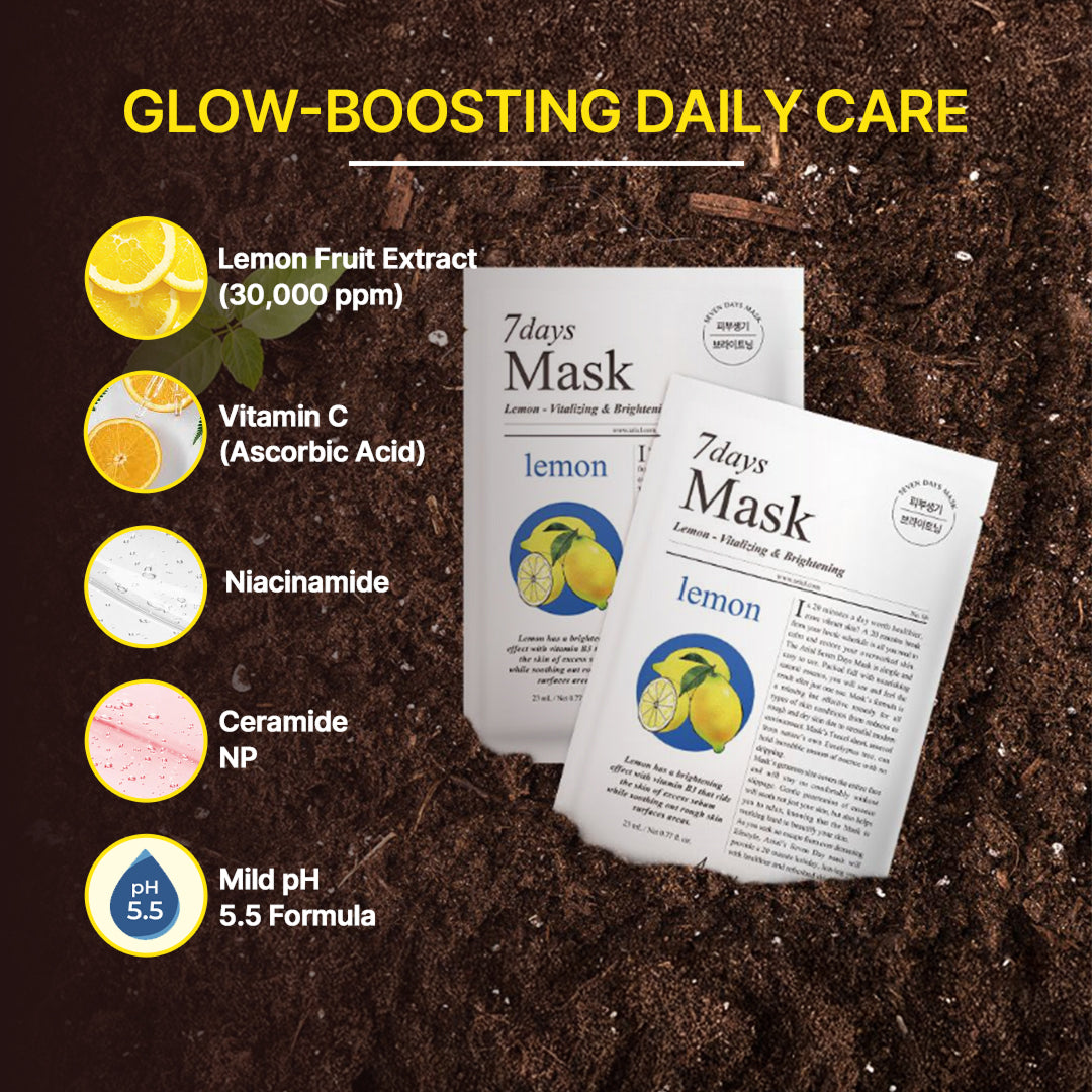 Ariul 7days Mask Lemon C - 23ml