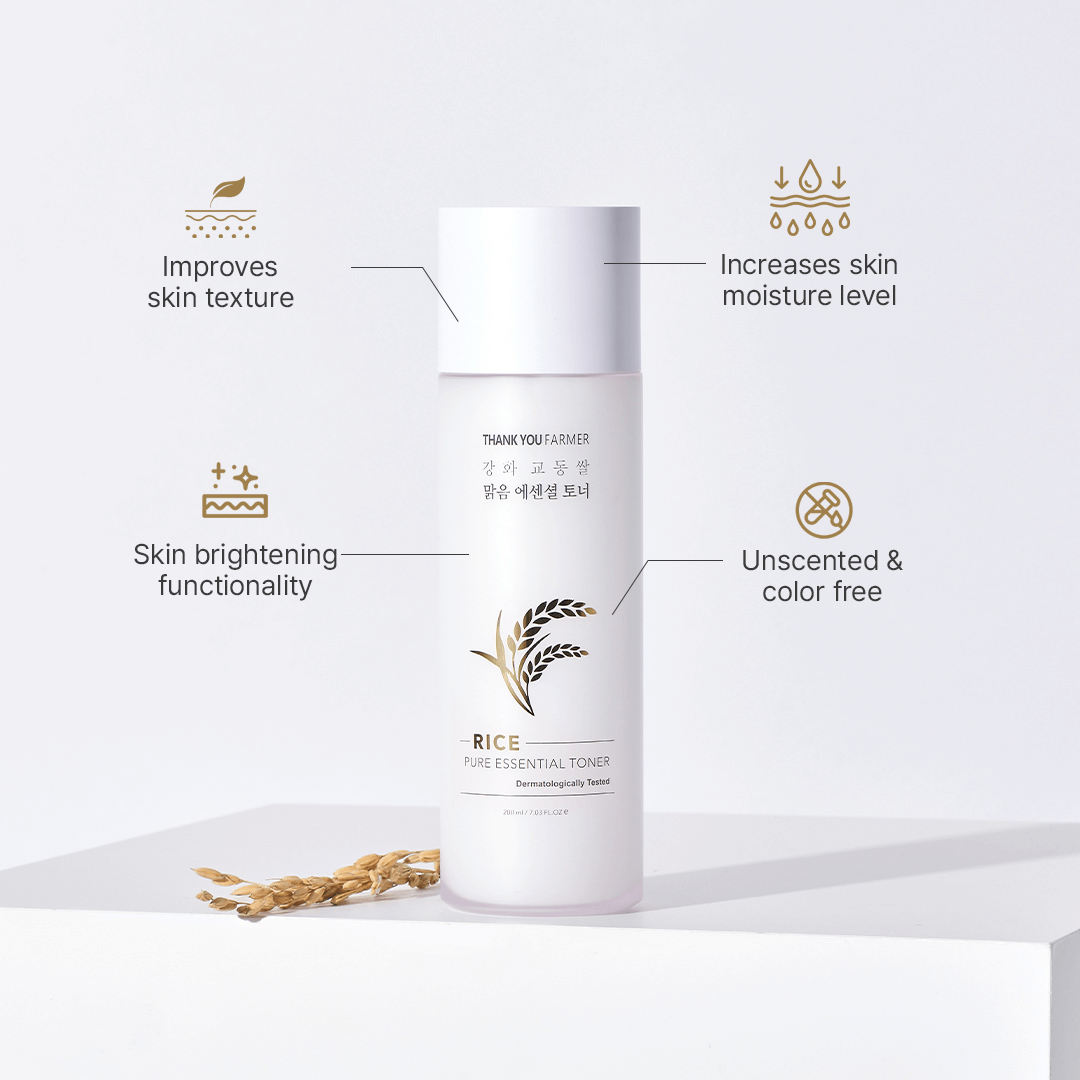 Thank You Farmer Rice Pure Essential Toner - 200ml