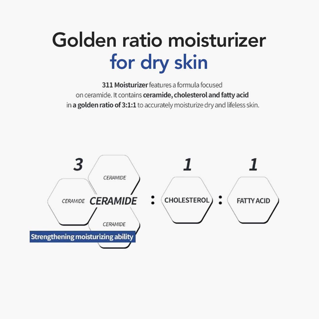 Dr. Different 311 Ceramide Moisturizer - 100ml
