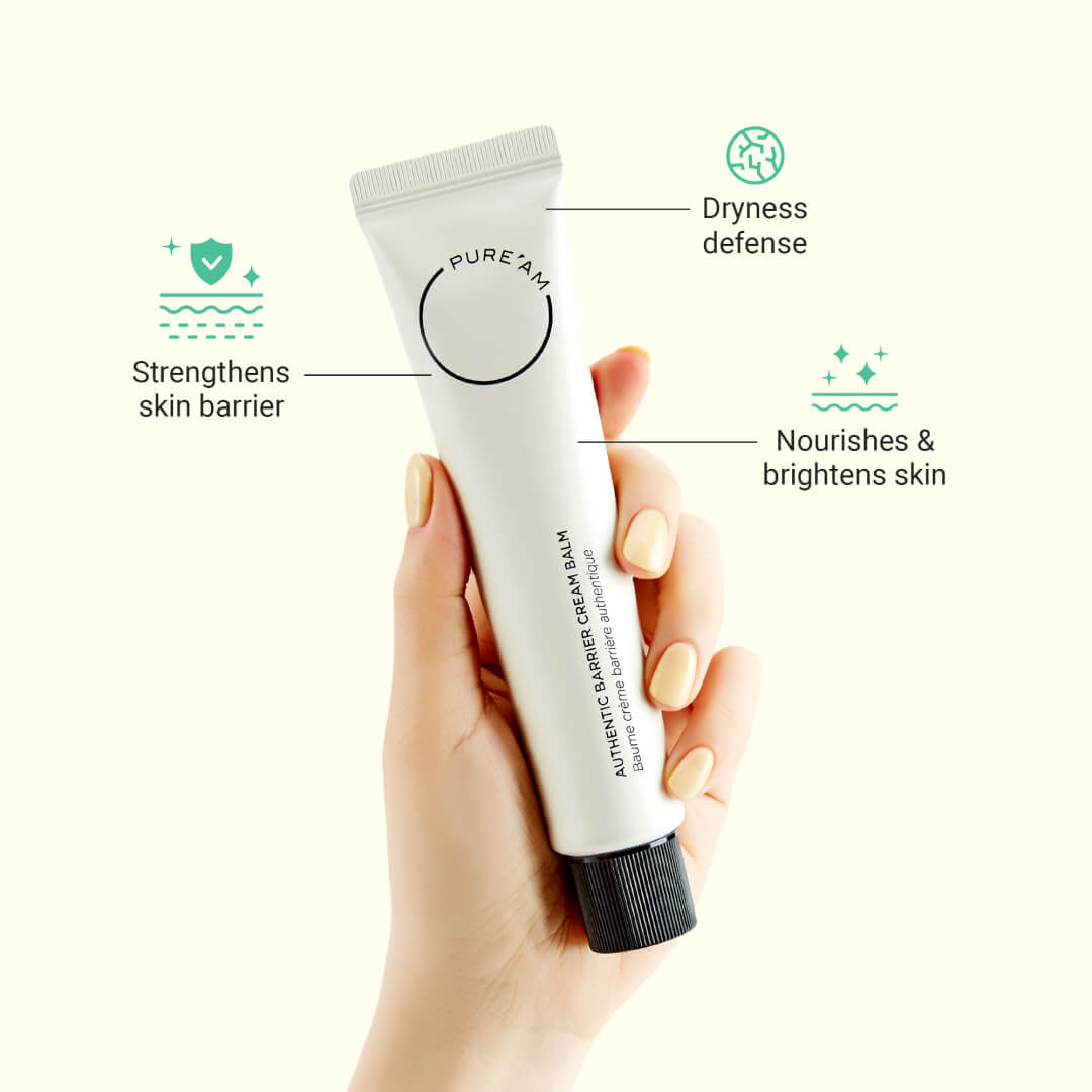 PureAm Authentic Barrier Cream Balm (Moisturizer) - 75ml, 30ml
