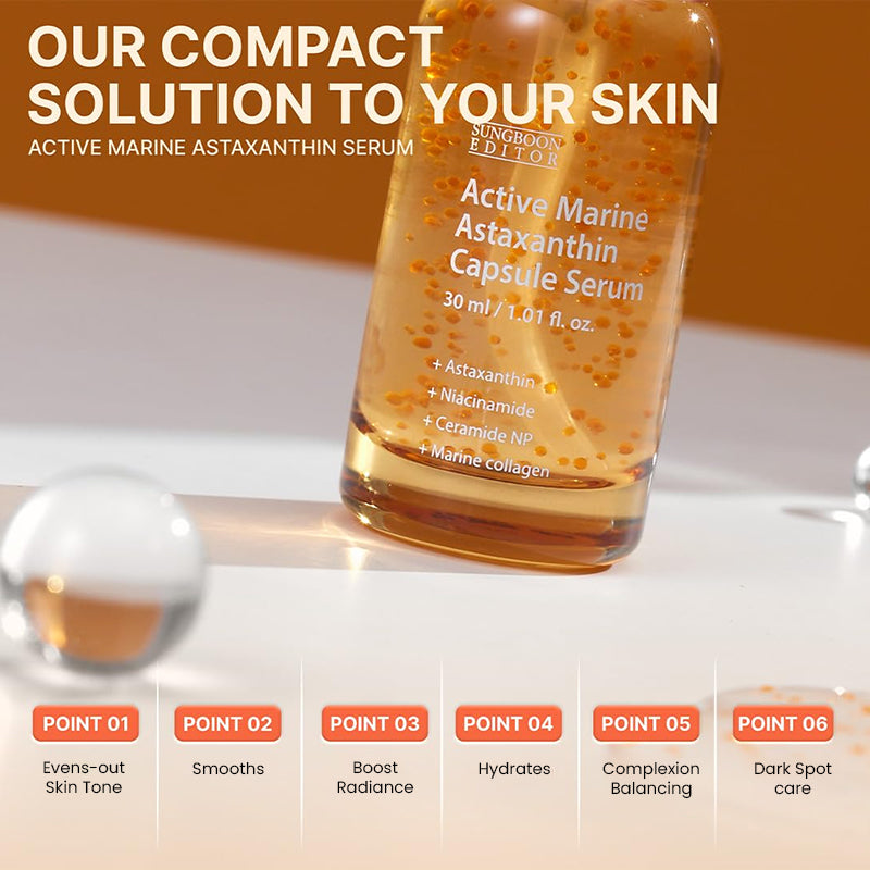 Sungboon Editor Active Marine Astaxanthin Capsule Serum (30ml)