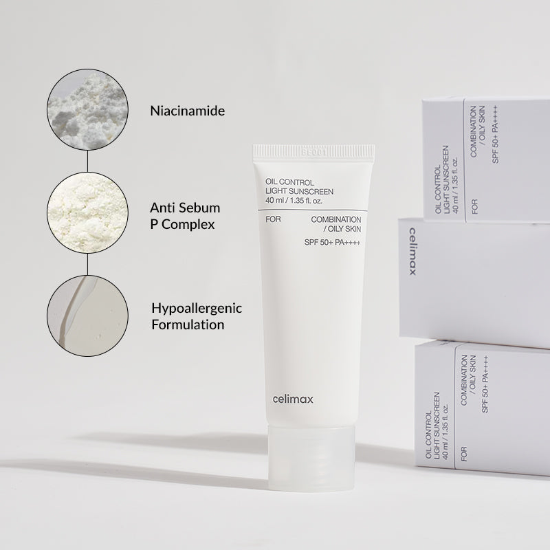 Celimax Oil Control Light Sunscreen - 40ml