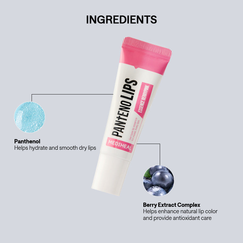 MEDIHEAL Pantenolips Essence Berrypink - 10ml