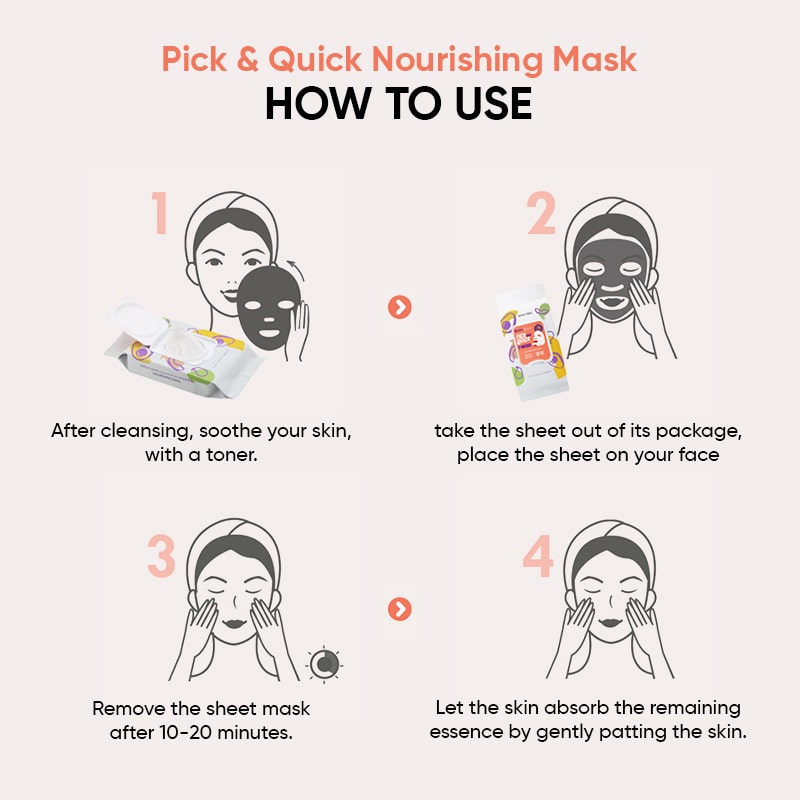 Dewytree Pick And Quick 2 Weeks Nourishing Mask - 14pcs