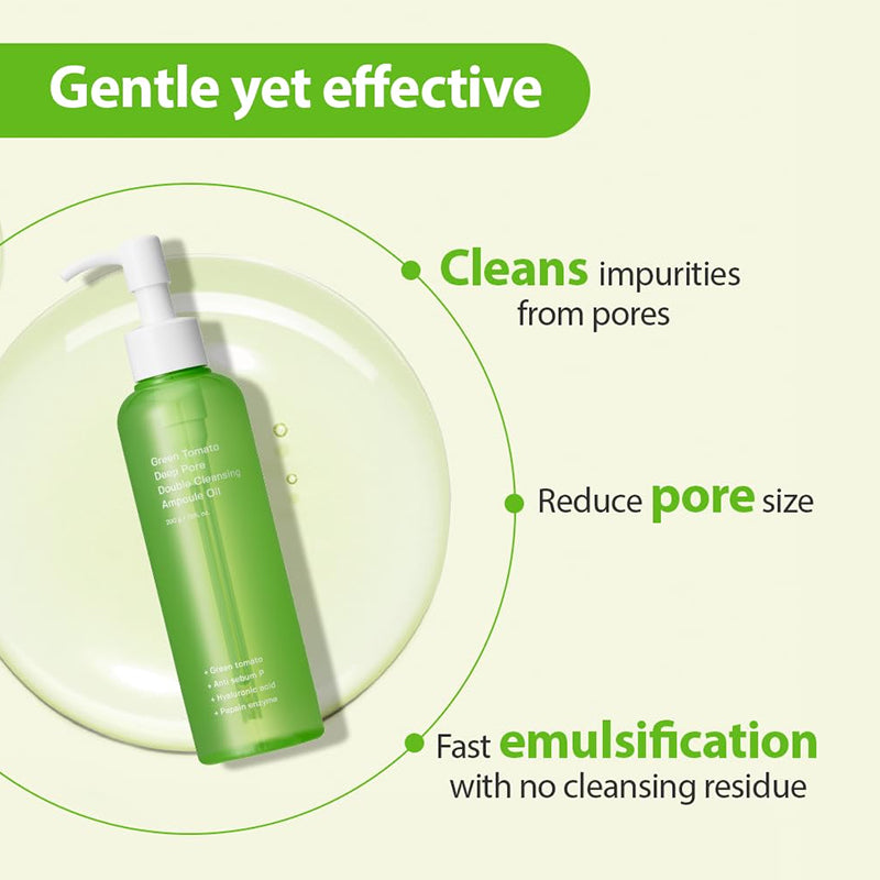 Sungboon Editor Green Tomato Double Cleansing Ampoule Oil (200ml)