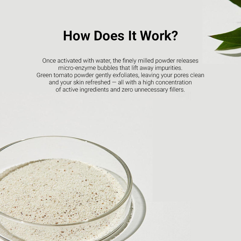 Sungboon Editor Green Tomato Deep Pore Clean Enzyme Powder Wash -   (1.5g/10ea)