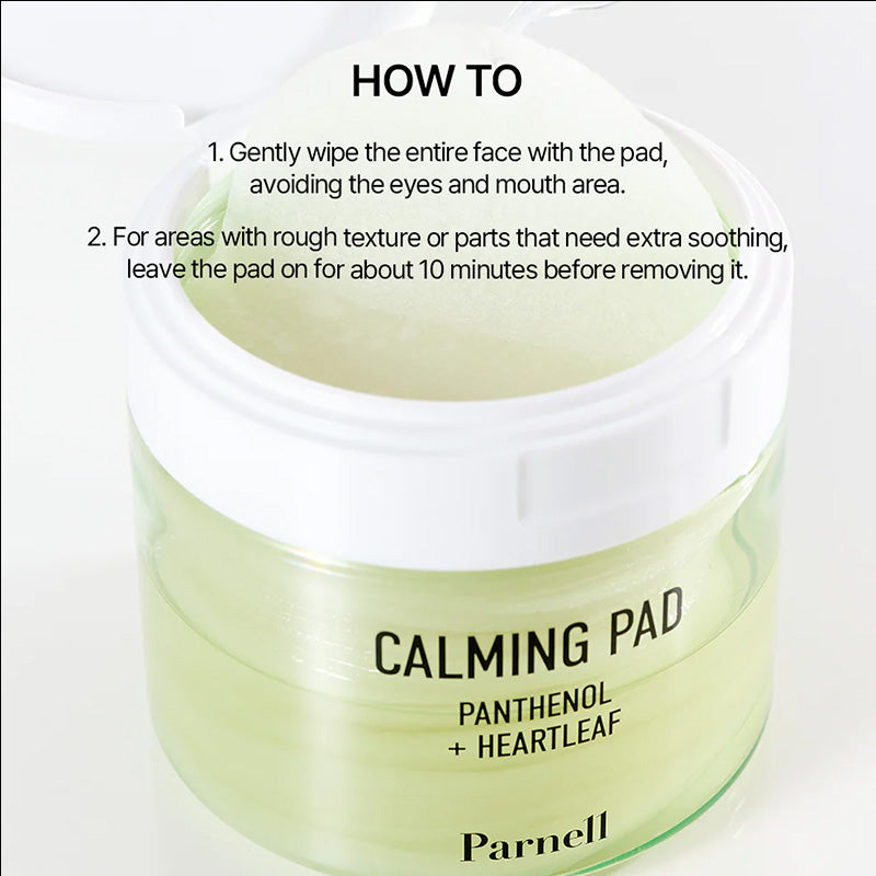 Parnell Panthenol Heartleaf Calming Pad- 170g (60 pads)