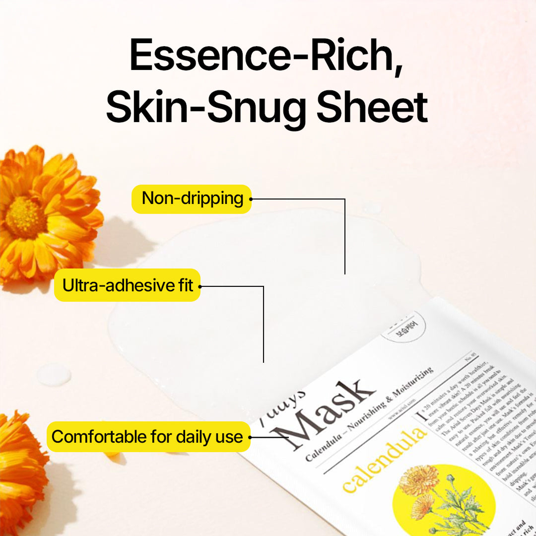 Ariul 7days Mask Calendula P - 23ml