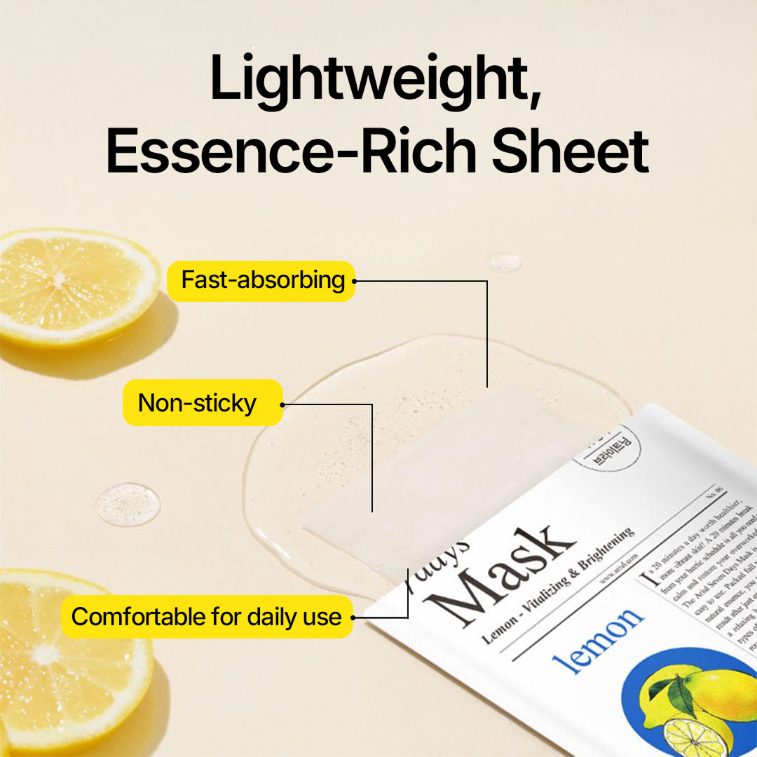 Ariul 7days Mask Lemon C - 23ml