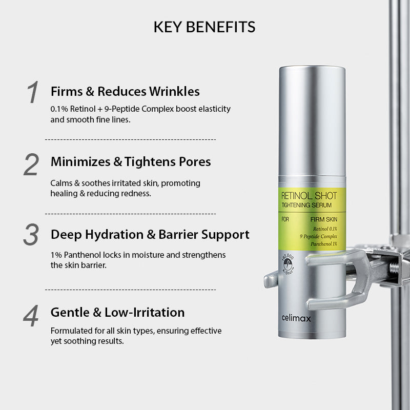 Celimax The Vita-A Retinol Shot Tightening Serum