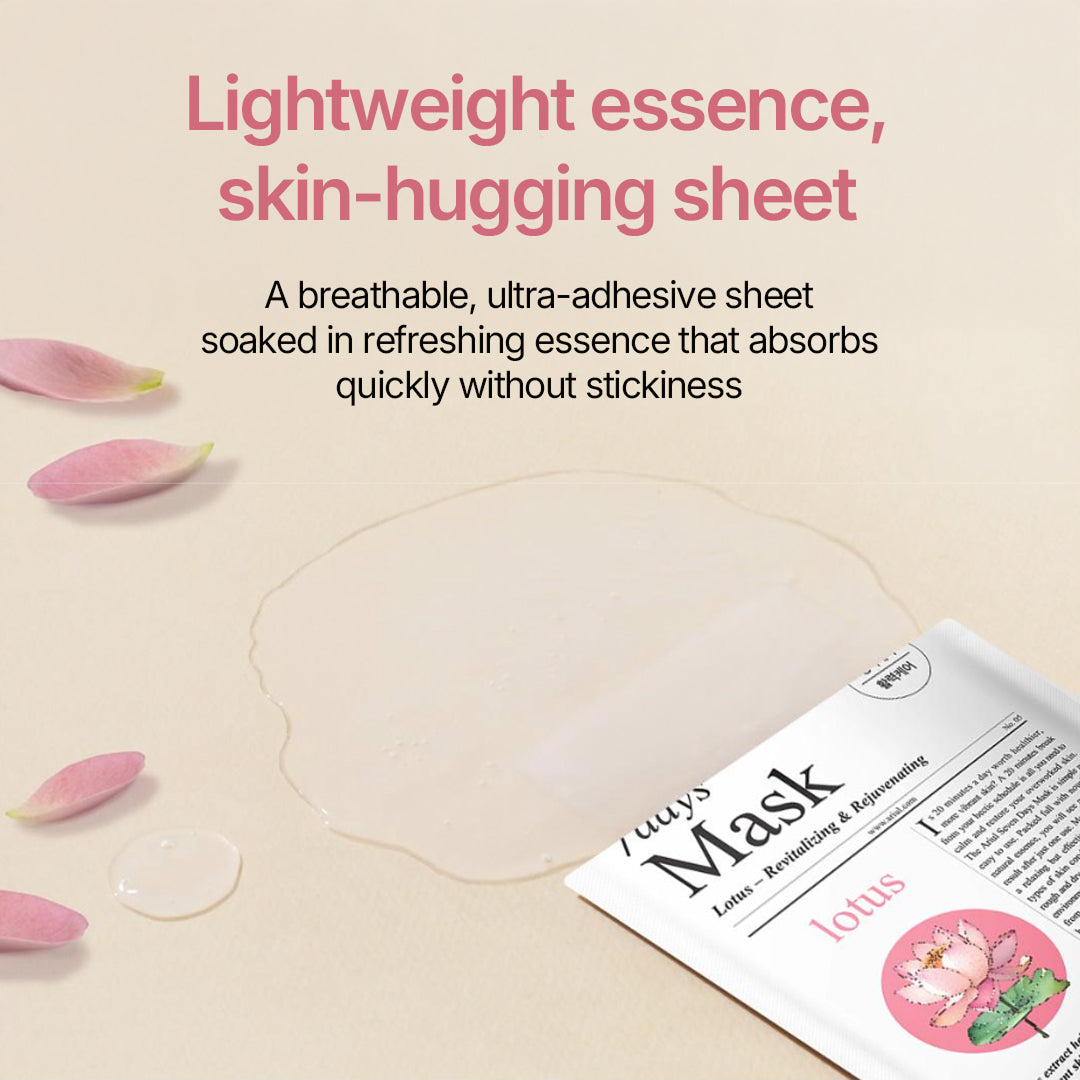 Ariul 7days Mask Lotus N - 23ml