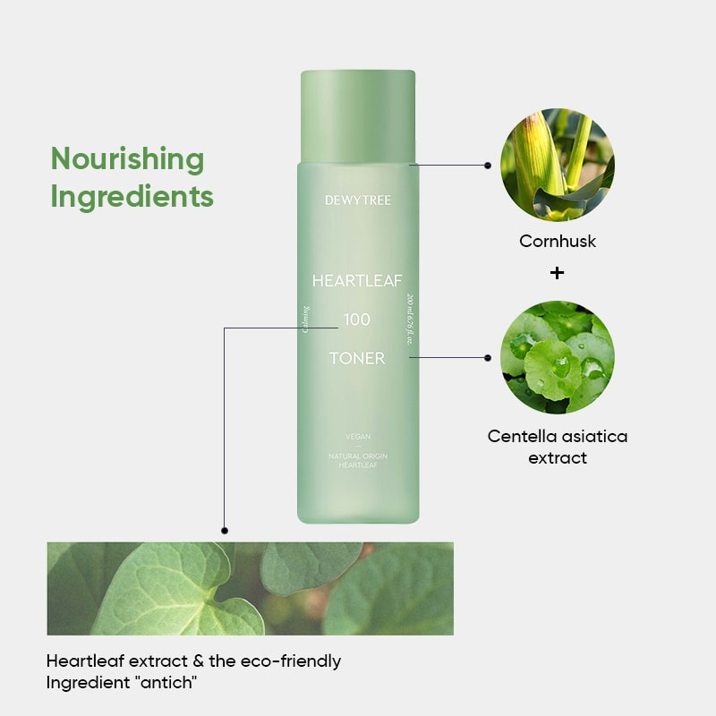 Dewytree Heartleaf 100 Toner - 200ml