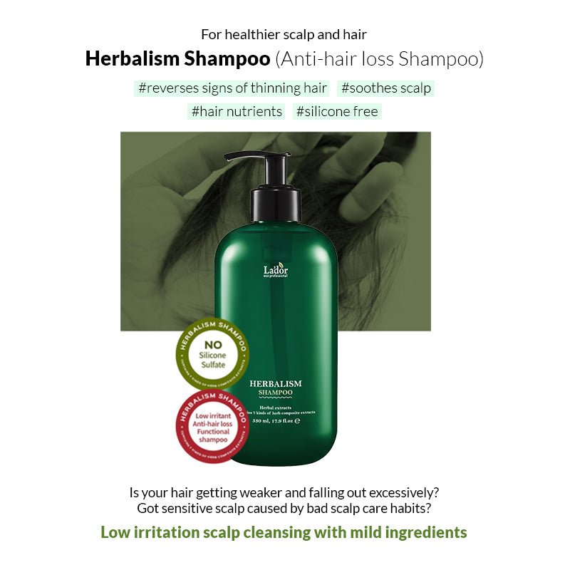 Lador Herbalism Shampoo - 530ml