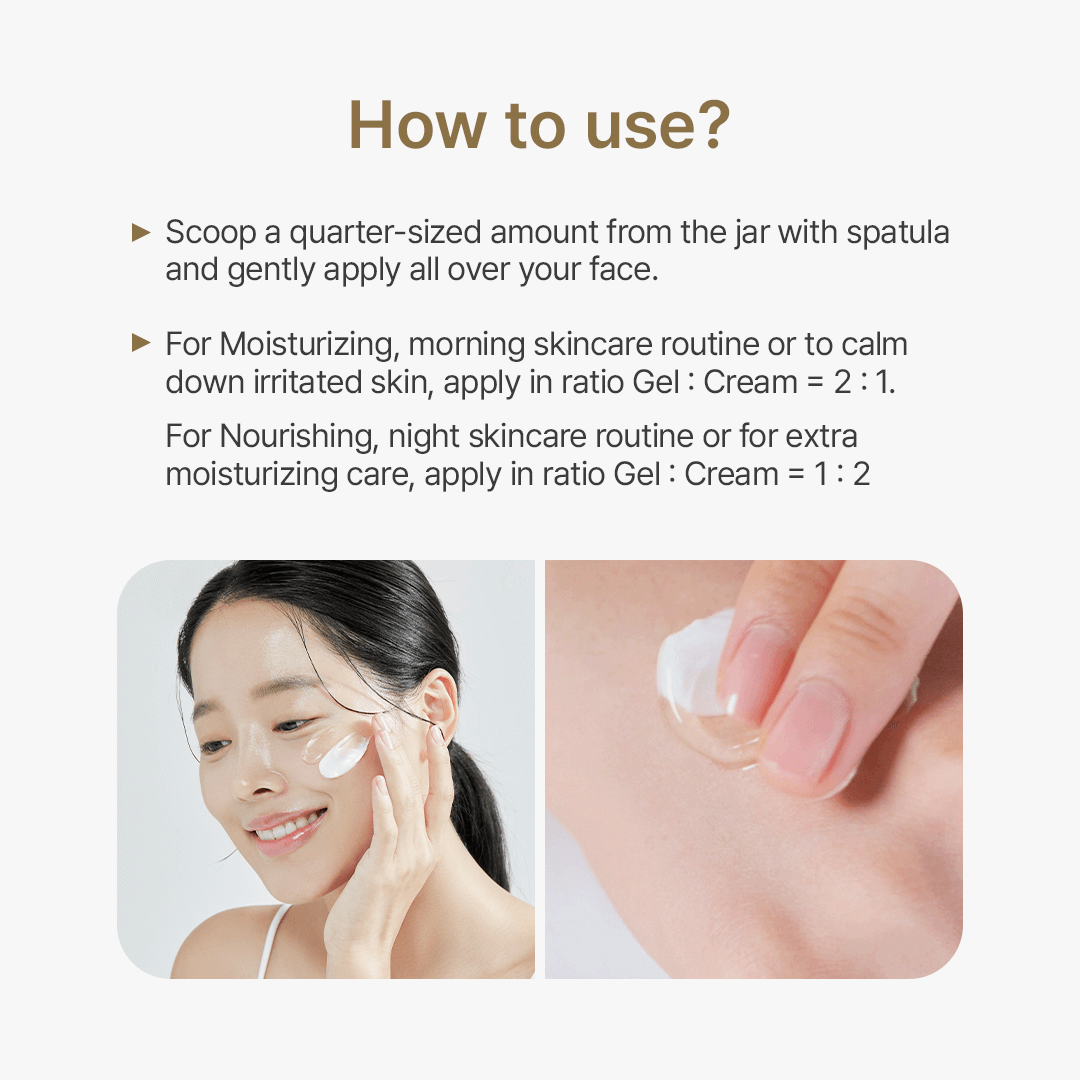Thank You Farmer Rice Pure Gel and Cream - 80ml