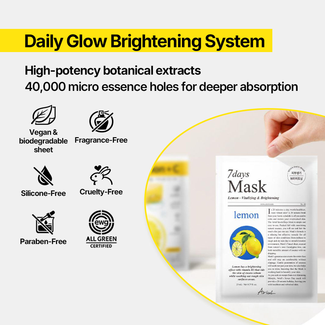 Ariul 7days Mask Lemon C - 23ml