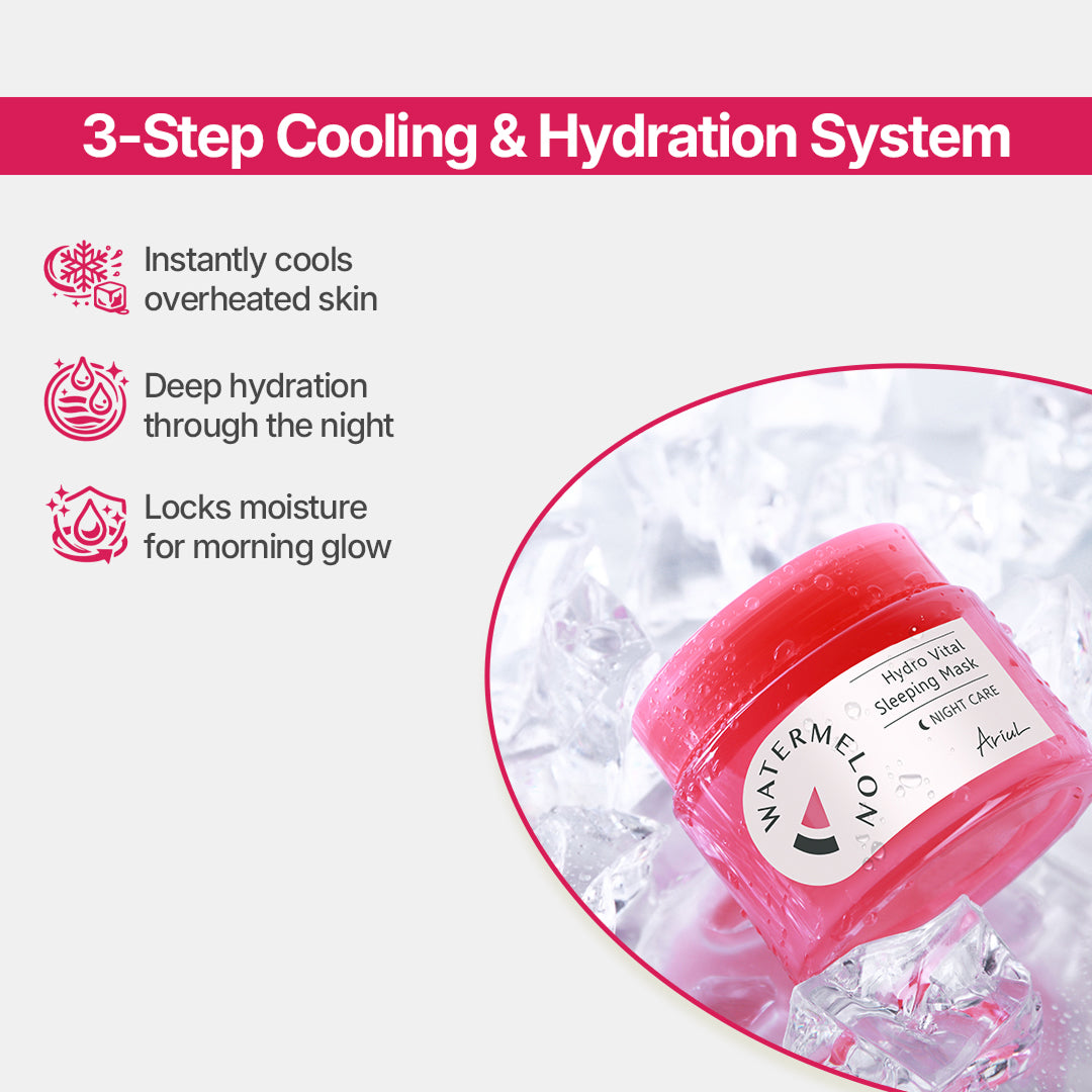 Ariul Watermelon Hydro Vital Sleeping Mask - 80g