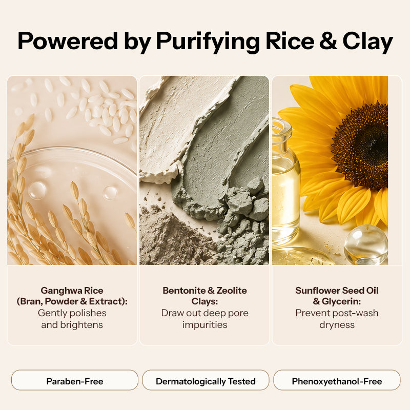 Thank You Farmer Rice Pure The Real Scrub Pack 100ml