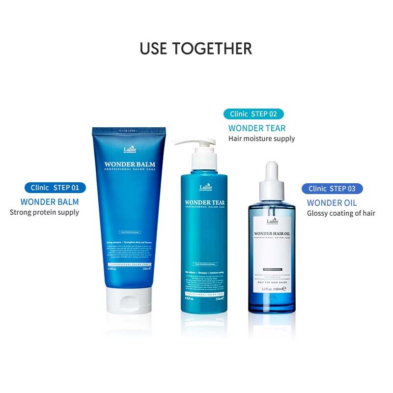 Lador - 100 Seconds Moisture Clinic Set (Lador Wonder Balm + Lador Wonder Tear)