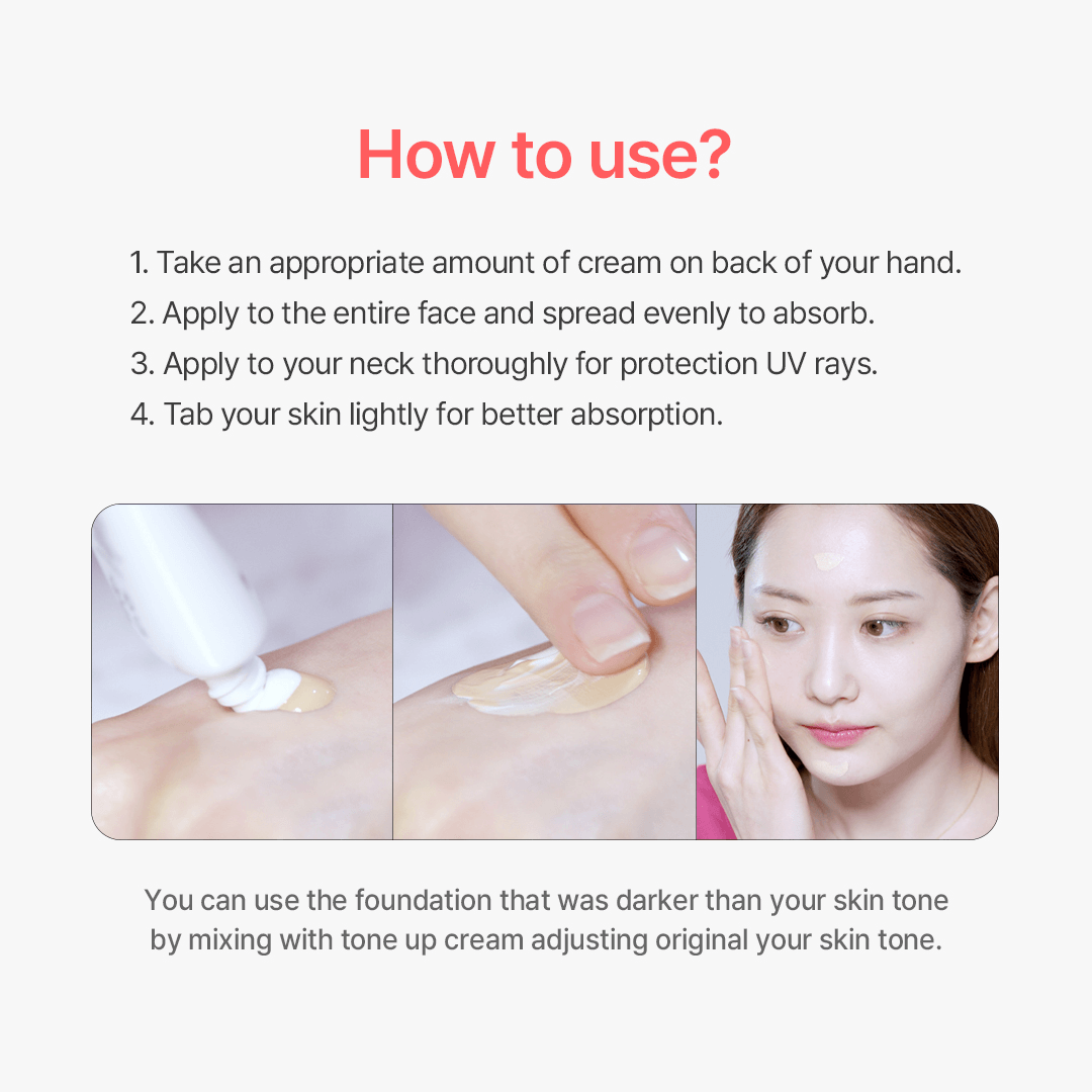 Thank You Farmer Skin Tone Up Total Cream SPF50+ PA++++ - 40ml