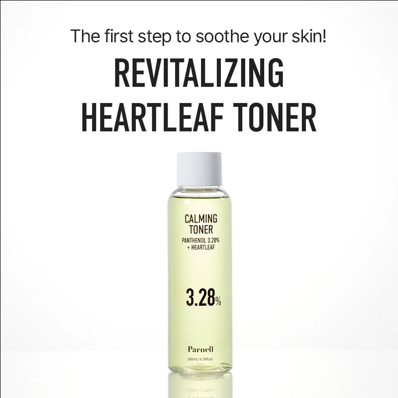 Parnell Panthenol 3.28 Heartleaf Calming Toner - 200ml