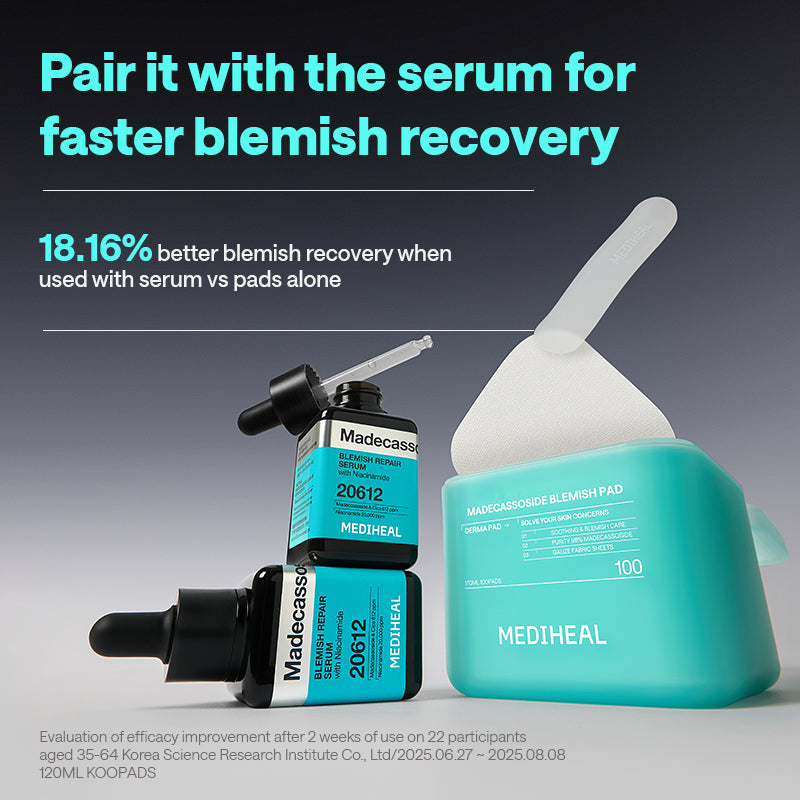 MEDIHEAL Madecassoside Blemish Pad - 170ml