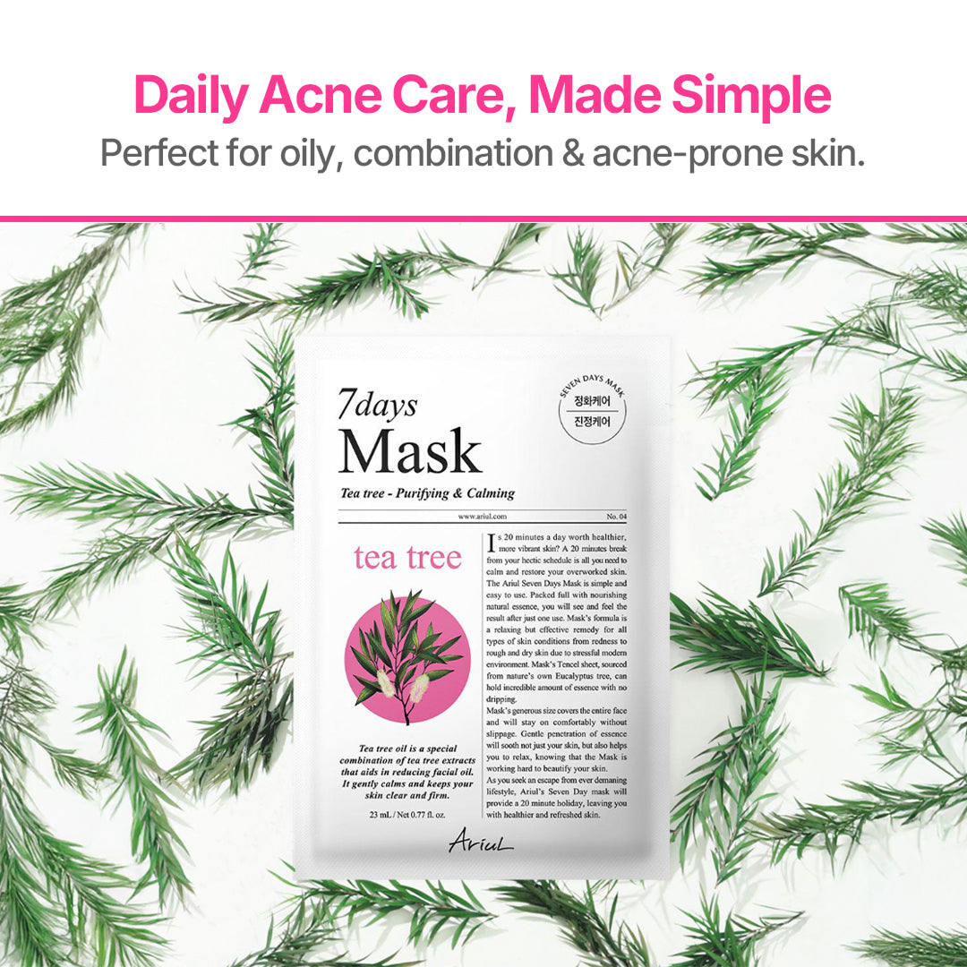 Ariul 7days Mask Tea Tree M - 23ml