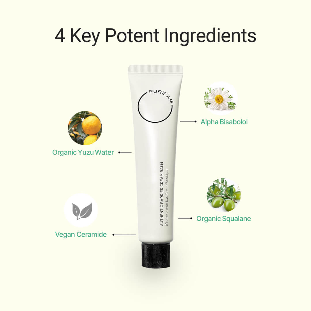 PureAm Authentic Barrier Cream Balm (Moisturizer) - 75ml, 30ml