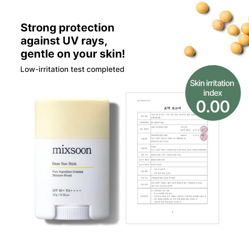 Mixsoon Bean Sunstick SPF 50+ PA++++ - 15g