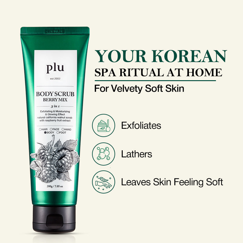 Plu Body Scrub Berry Mix 200g
