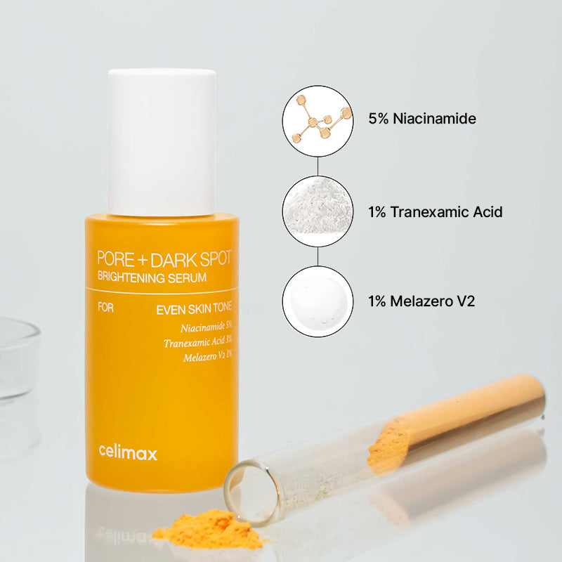 Celimax Pore+Dark Spot Brightening Serum - 30ml