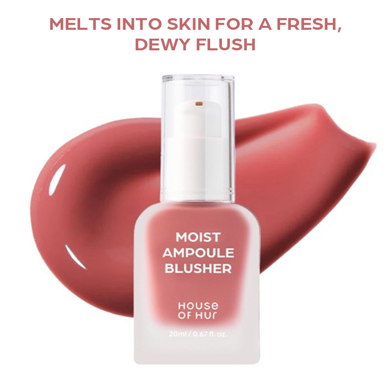 House of Hur Moist Ampoule Blusher 03 Rose Brown 10ml, 20ml