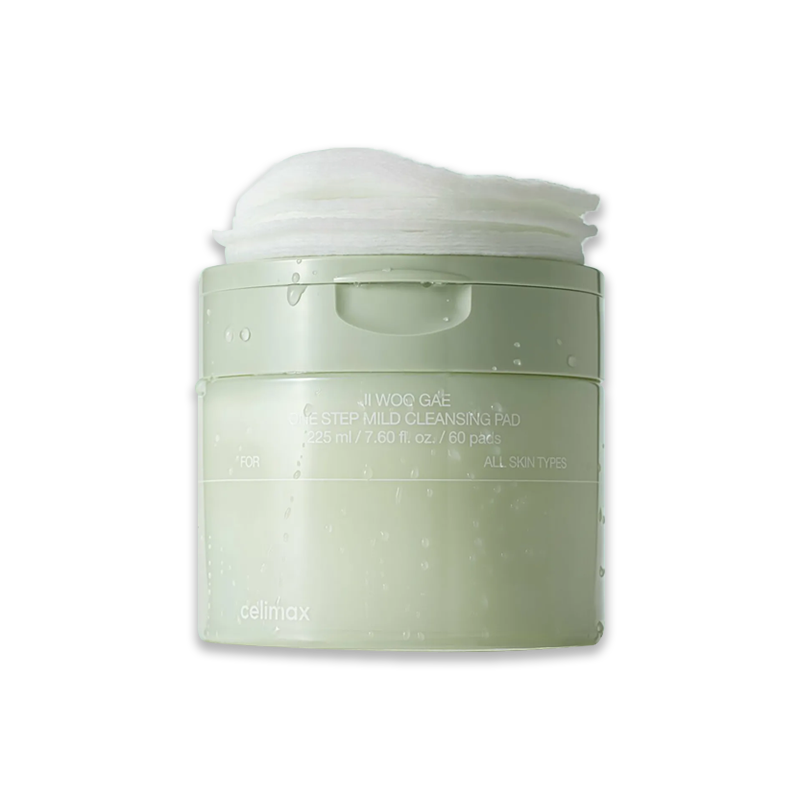 Celimax Ji Woo Gae One Step Mild Cleansing Pad - 60pads