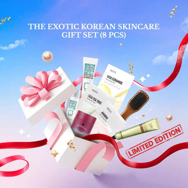 The Exotic Korean Skincare Gift Set (8 pieces)