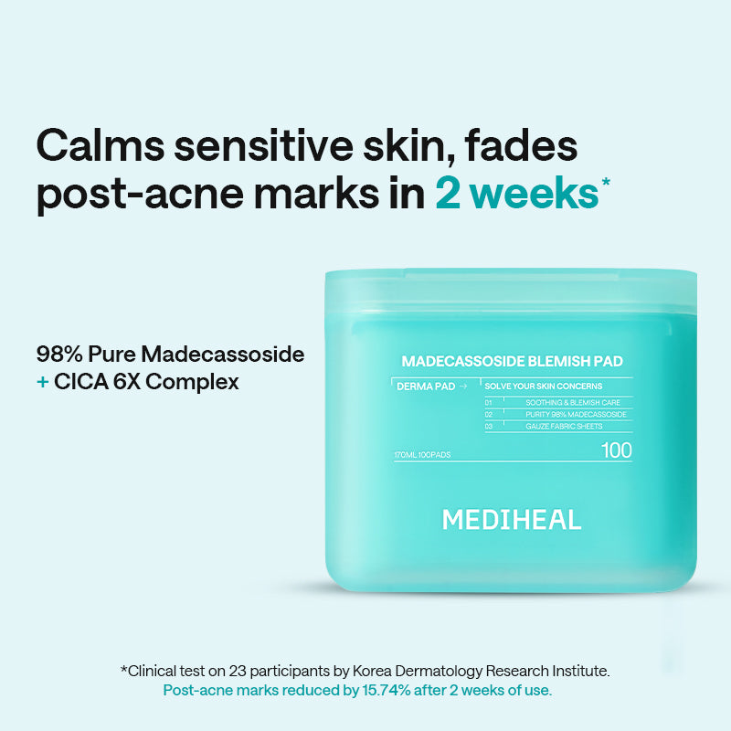 MEDIHEAL Madecassoside Blemish Pad - 170ml
