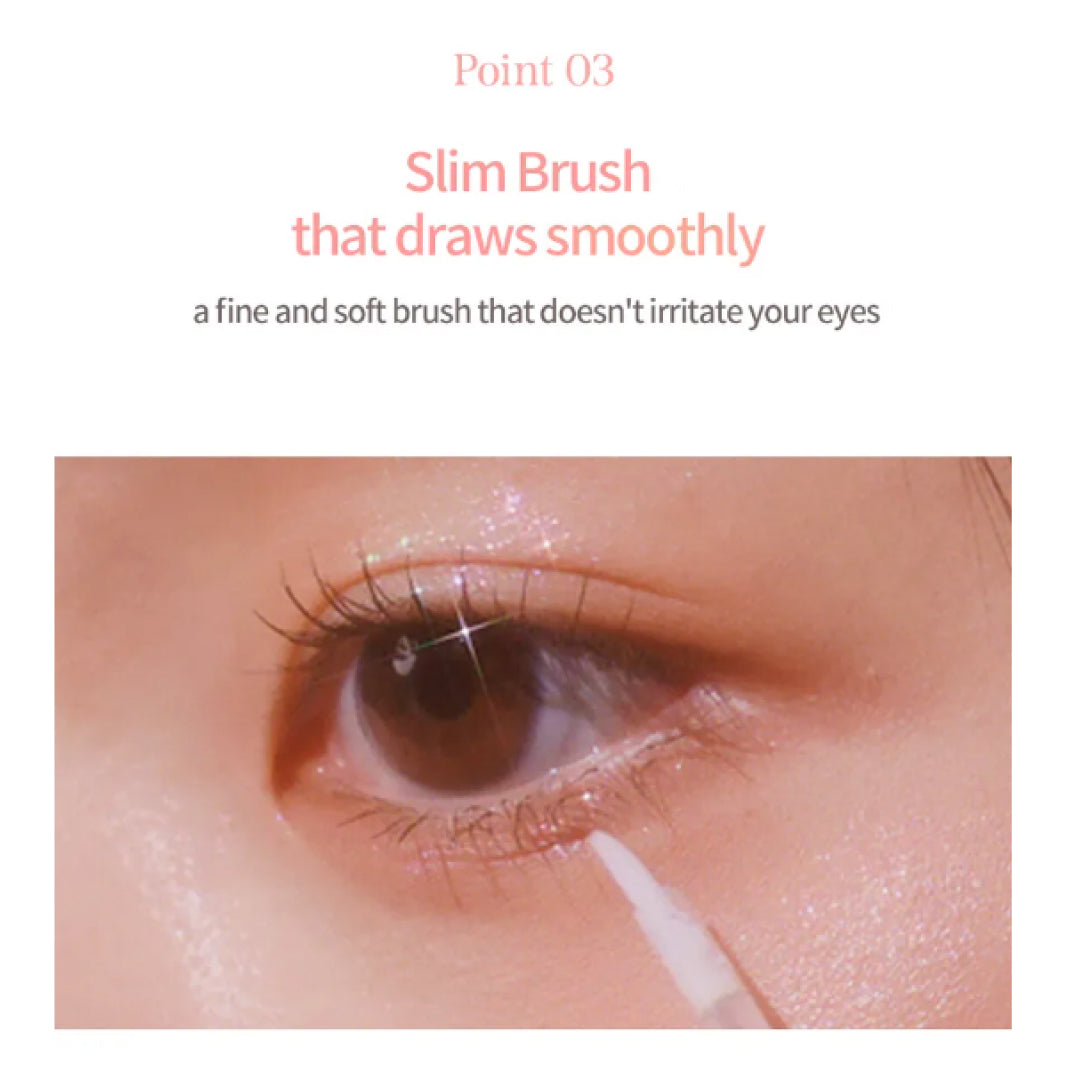 Milk Touch Fairy Jewel Eye Glitter #2 Pink Splash Jewelry - 7g