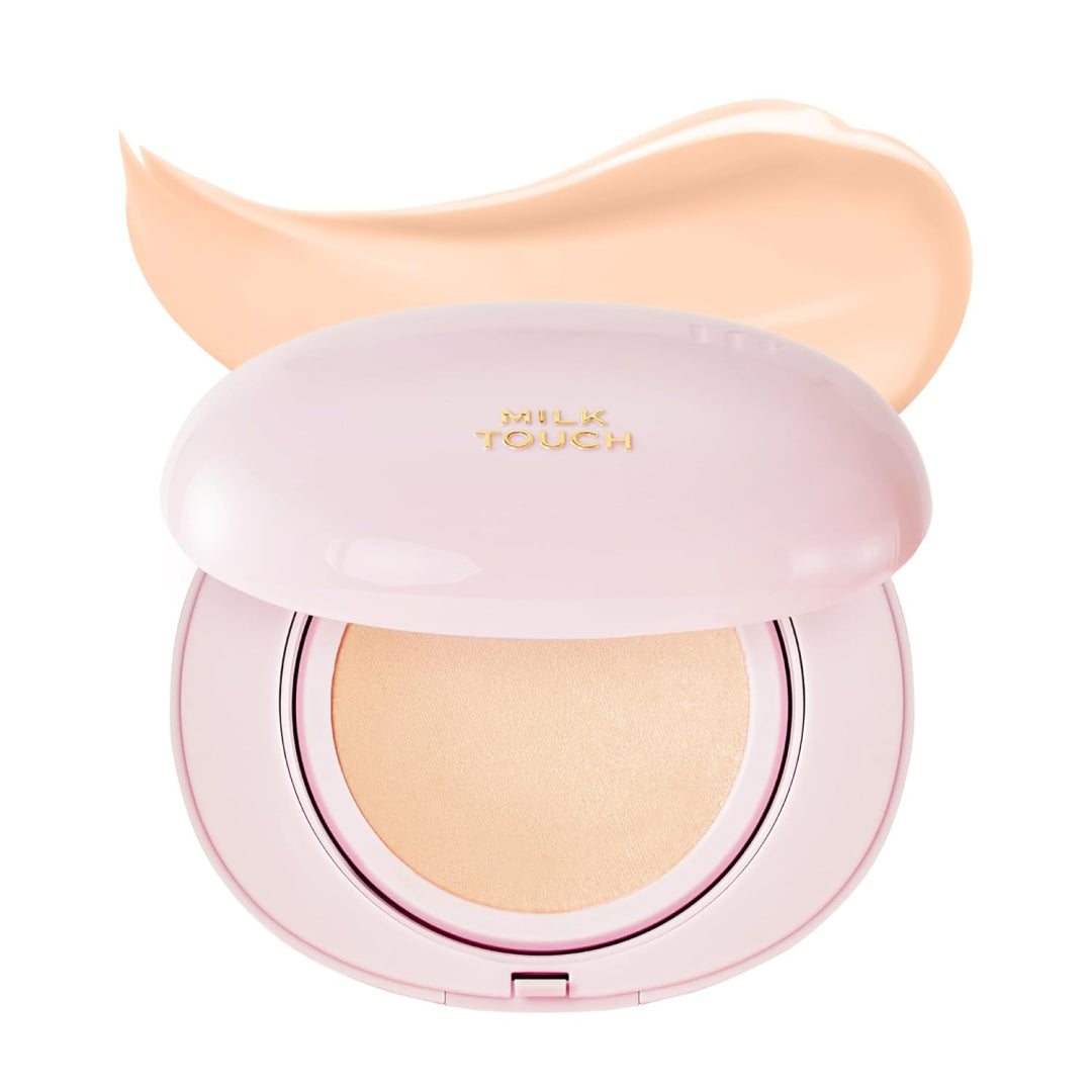 Milk Touch All-Day Skin Fit Milky Glow Cushion #19N Vanilla Ivory- 15g