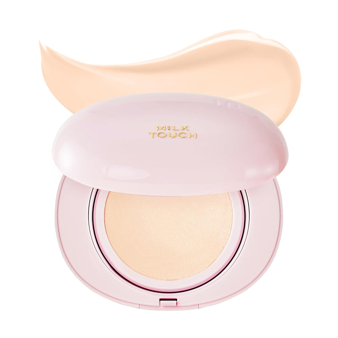Milk Touch All-Day Skin Fit Milky Glow Cushion #15N Fair Ivory- 15g