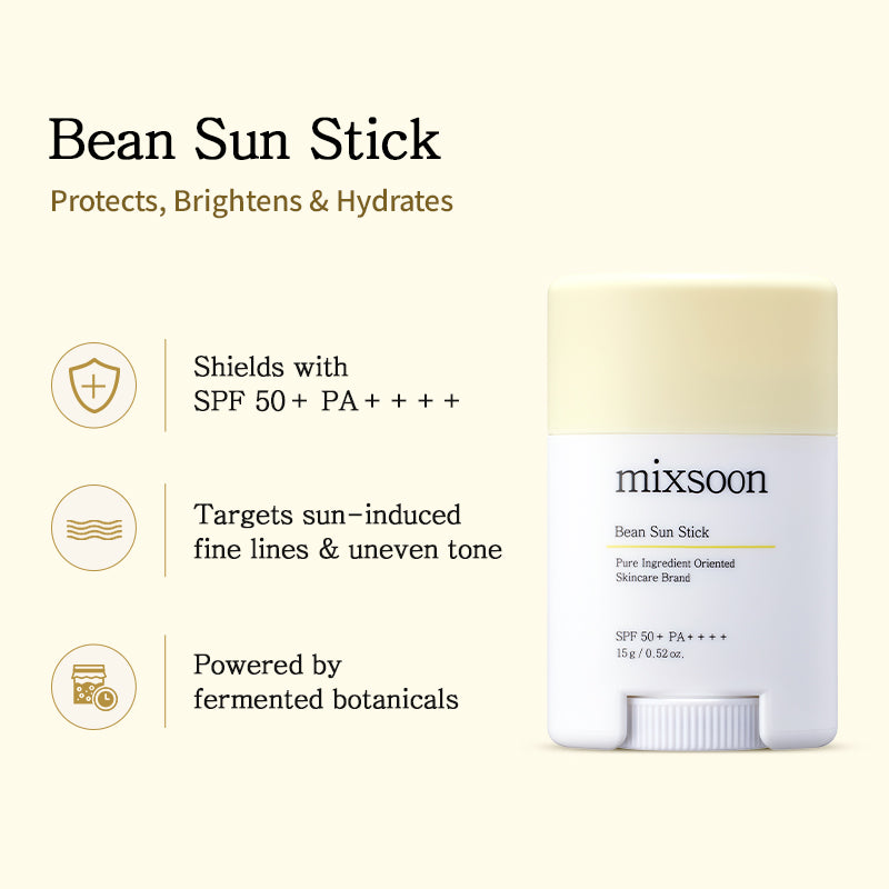 Mixsoon Bean Sun stick SPF 50+ PA++++ - 15g