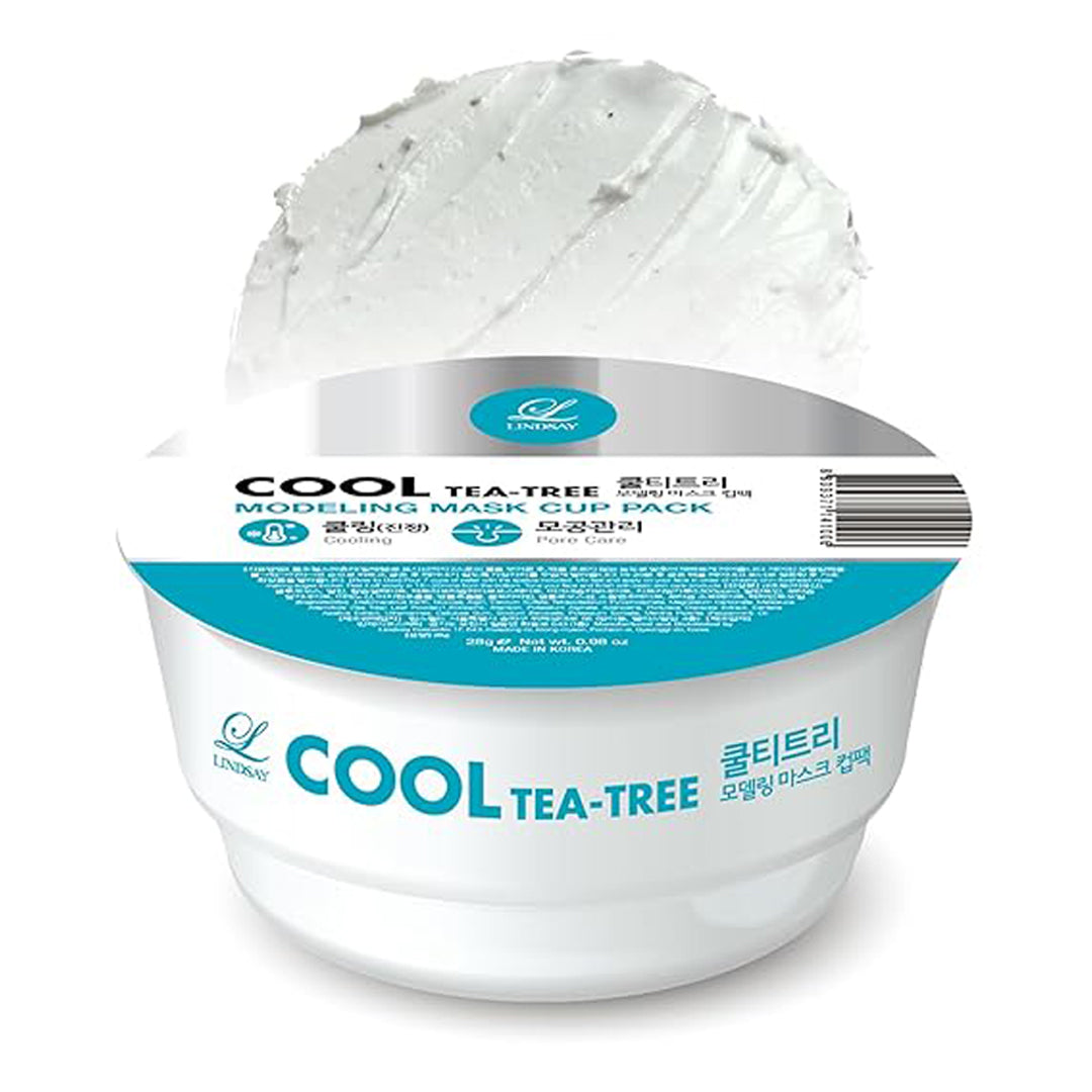 Lindsay Modeling Mask Cup Pack Cool Tea - Tree 28g